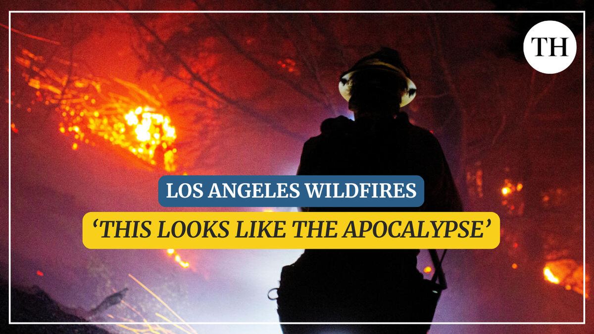 Watch: Aerial views of Los Angeles ravaged by fires